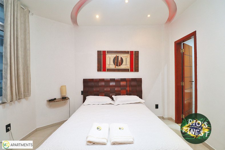 Apartamento temporada de 3 dormitorios cerca del mar en Río