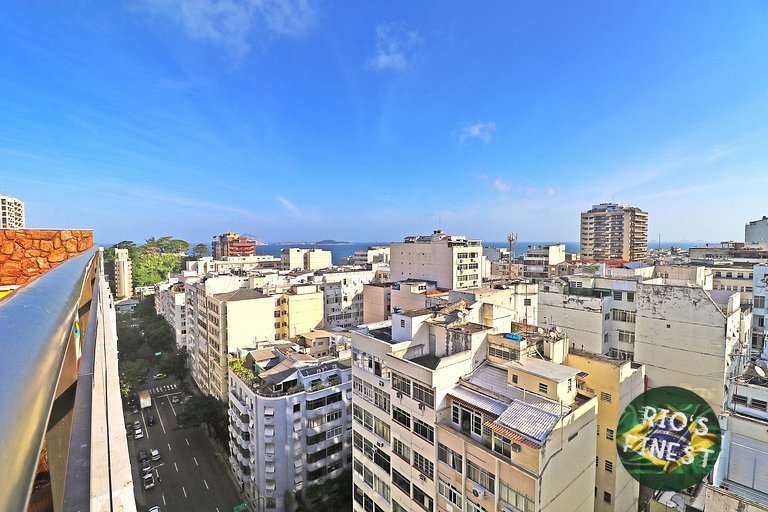 Cerca de Ipanema, Penthouse com Piscina en Copacabana
