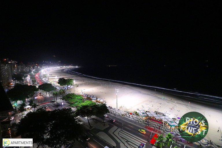 Cobertura Frente para Mar em Copacabana - Rio de Janeiro